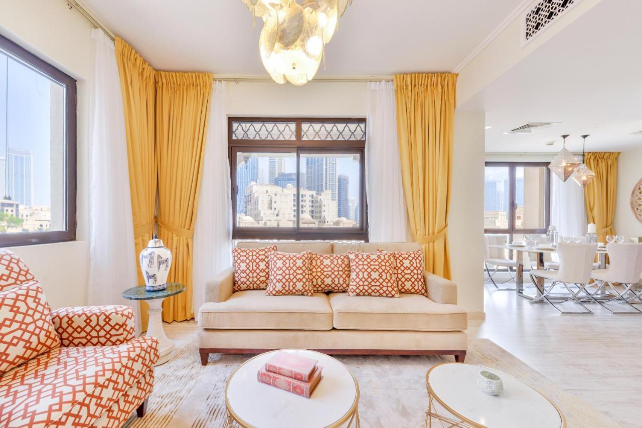 Ultra Luxury Downtown - Full Burj Khalifa View - 5 Min Walk To Dubai Mall! Zewnętrze zdjęcie