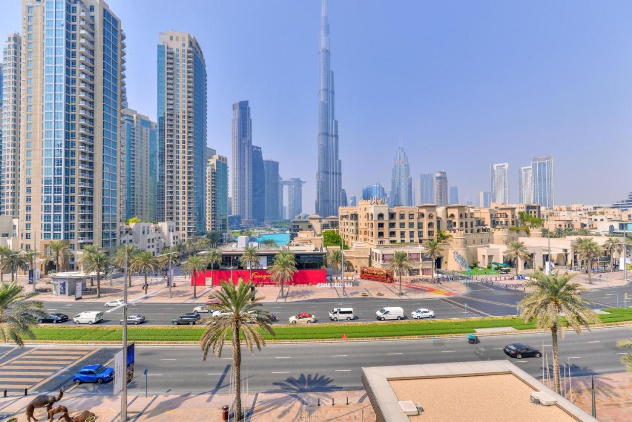 Ultra Luxury Downtown - Full Burj Khalifa View - 5 Min Walk To Dubai Mall! Zewnętrze zdjęcie