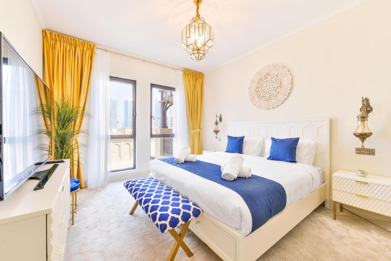 Ultra Luxury Downtown - Full Burj Khalifa View - 5 Min Walk To Dubai Mall! Zewnętrze zdjęcie