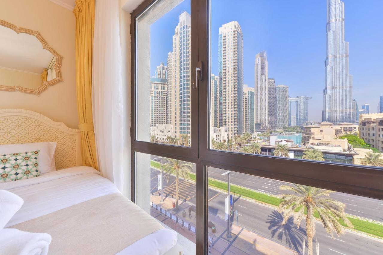 Ultra Luxury Downtown - Full Burj Khalifa View - 5 Min Walk To Dubai Mall! Zewnętrze zdjęcie