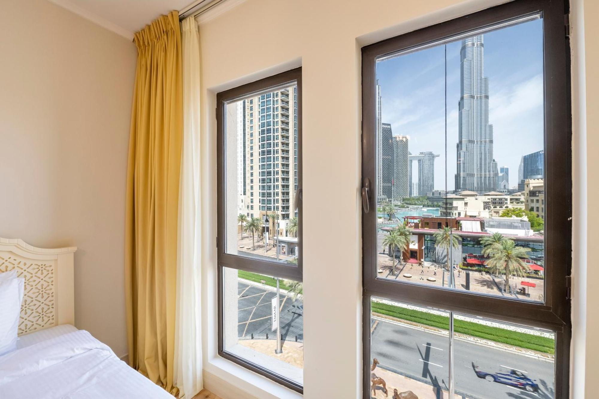 Ultra Luxury Downtown - Full Burj Khalifa View - 5 Min Walk To Dubai Mall! Zewnętrze zdjęcie