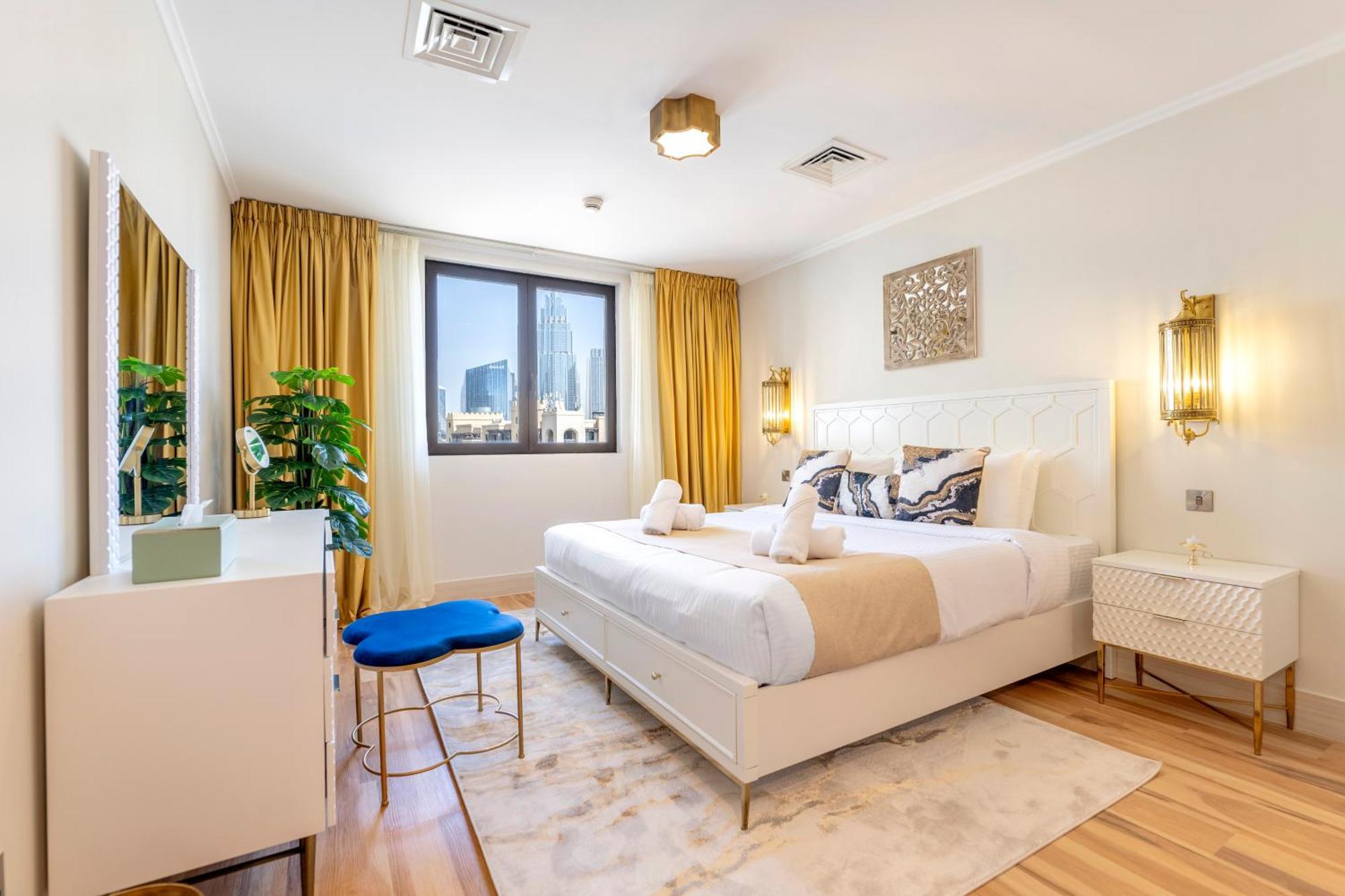 Ultra Luxury Downtown - Full Burj Khalifa View - 5 Min Walk To Dubai Mall! Zewnętrze zdjęcie